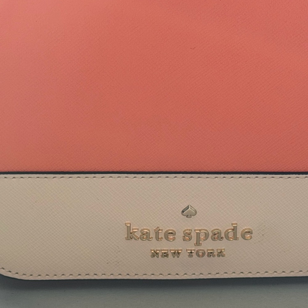 Kate Spade Orange and Cream Crossbody Bag - Picture 12 of 12
